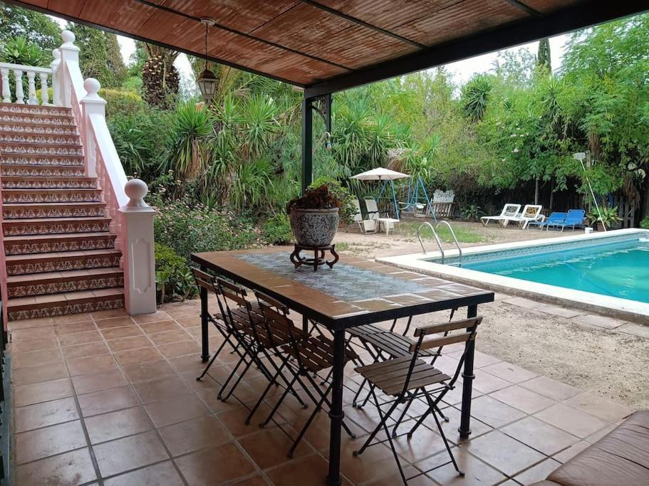 Casa Rural En El Campo Con Animales, Piscina Y Barbacoa Almodóvar del Río Eksteriør billede